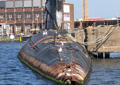 Submarine NDSM shipyard Amsterdam